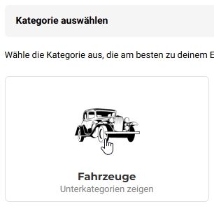 Kategorie wählen